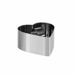 Narkalıp Kalp Parfe Sunum Ve Kek Kalıbı 8cm NRT-085