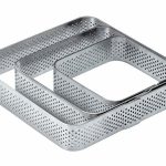 Narkalıp Kare Delikli Tart Kalıbı 3 Lü NRT-018