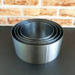 Moldchef Yuvarlak 4 Lü Kek Kalıbı Derinlik 12cm